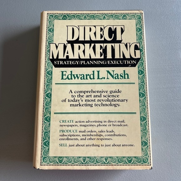 Direct Marketing Strategy / Planning /Execution by Edward L. Nash - Picture 1 of 5